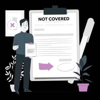 What's not covered