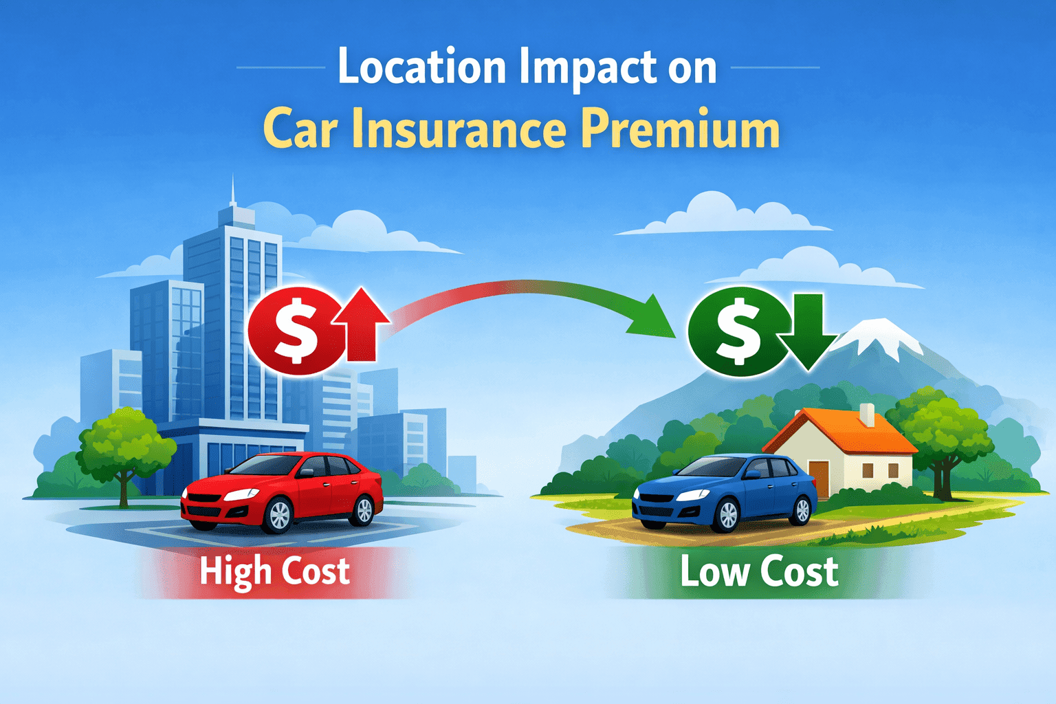 Does Location Affect Your Car Insurance Premium?